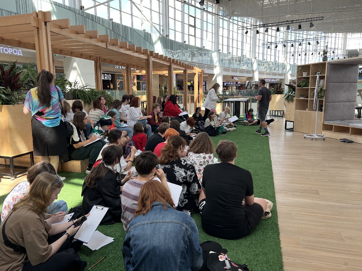 Химки, Мега Химки, Мегакон, фестиваль, мастер-класс, рисование