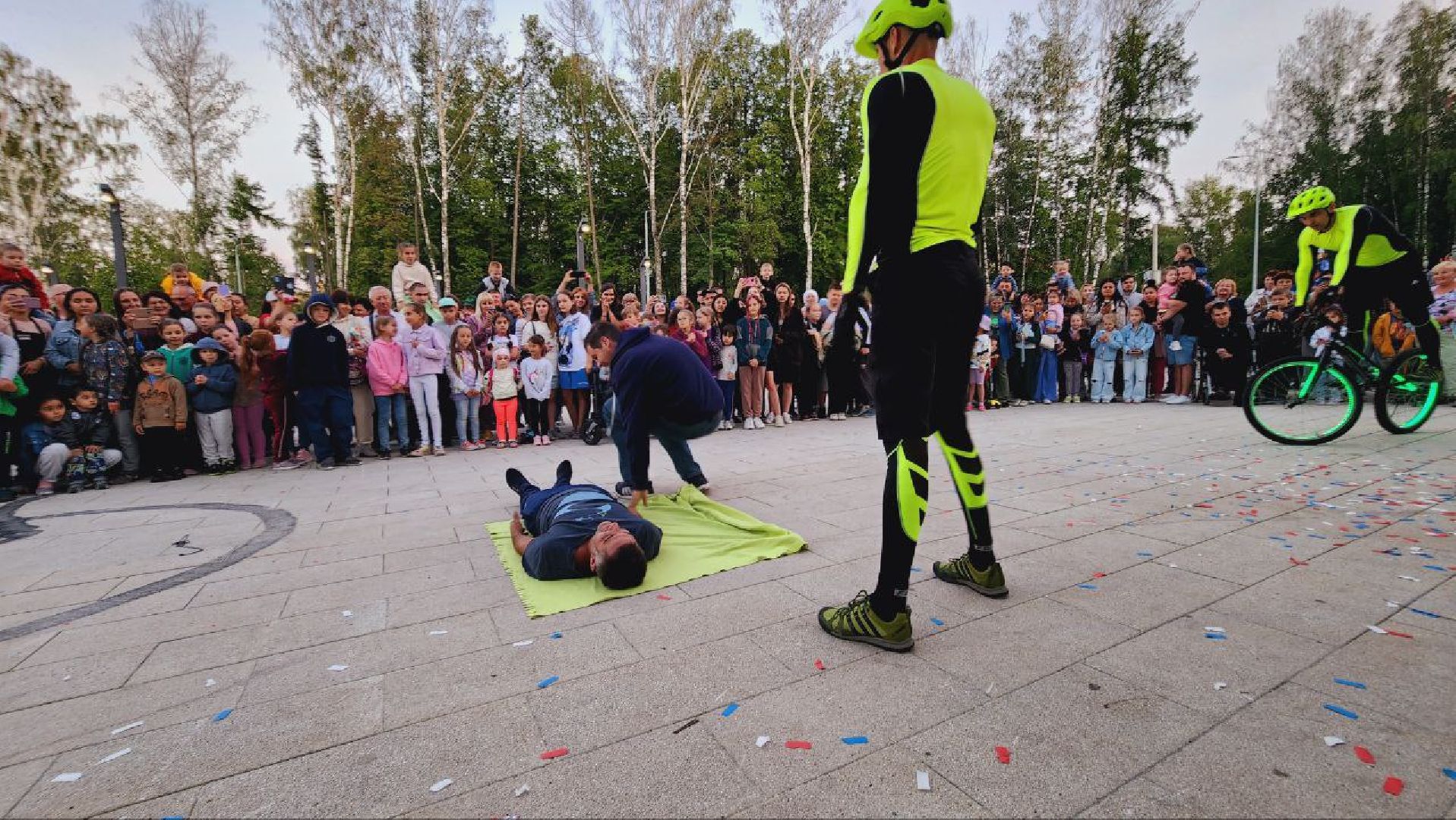 Подмосеовье, Ивантеевка, Ночь в парке, Парки Подмосковья