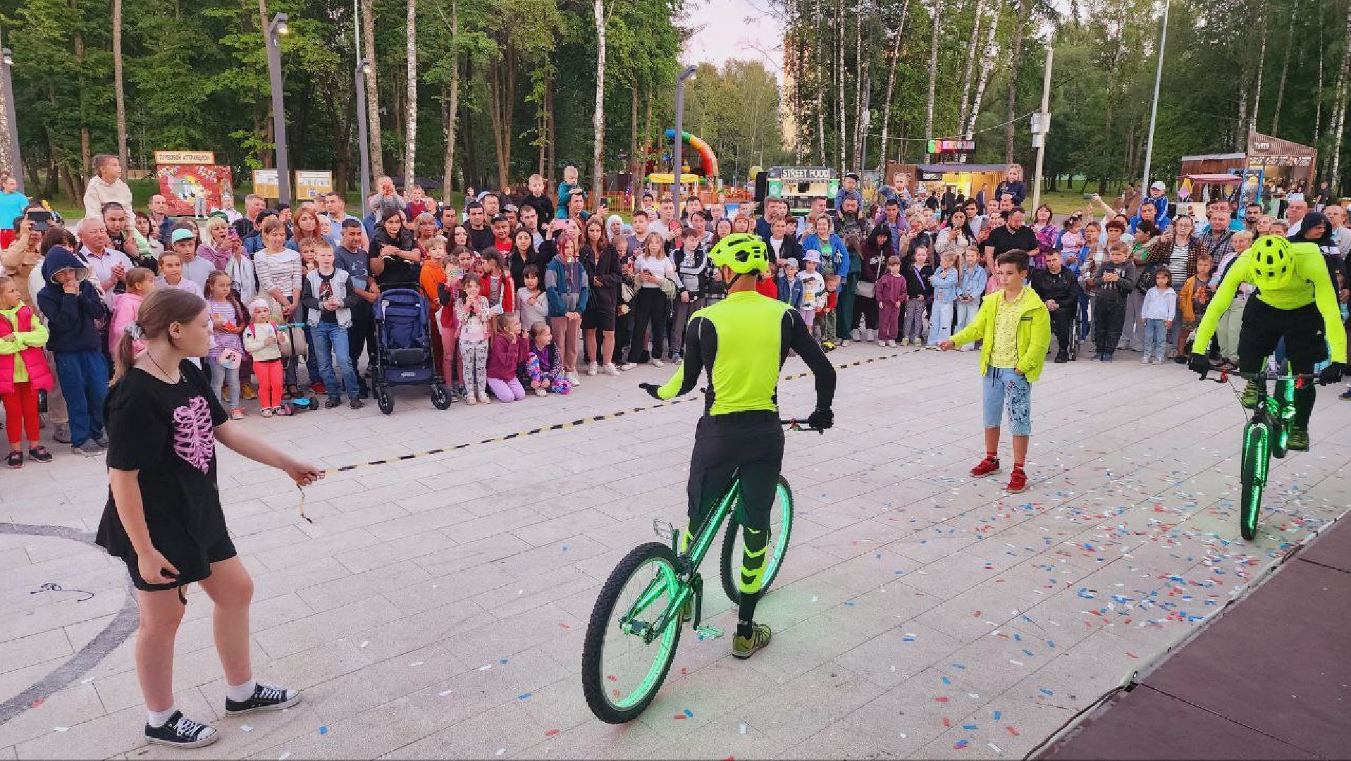 Подмосеовье, Ивантеевка, Ночь в парке, Парки Подмосковья