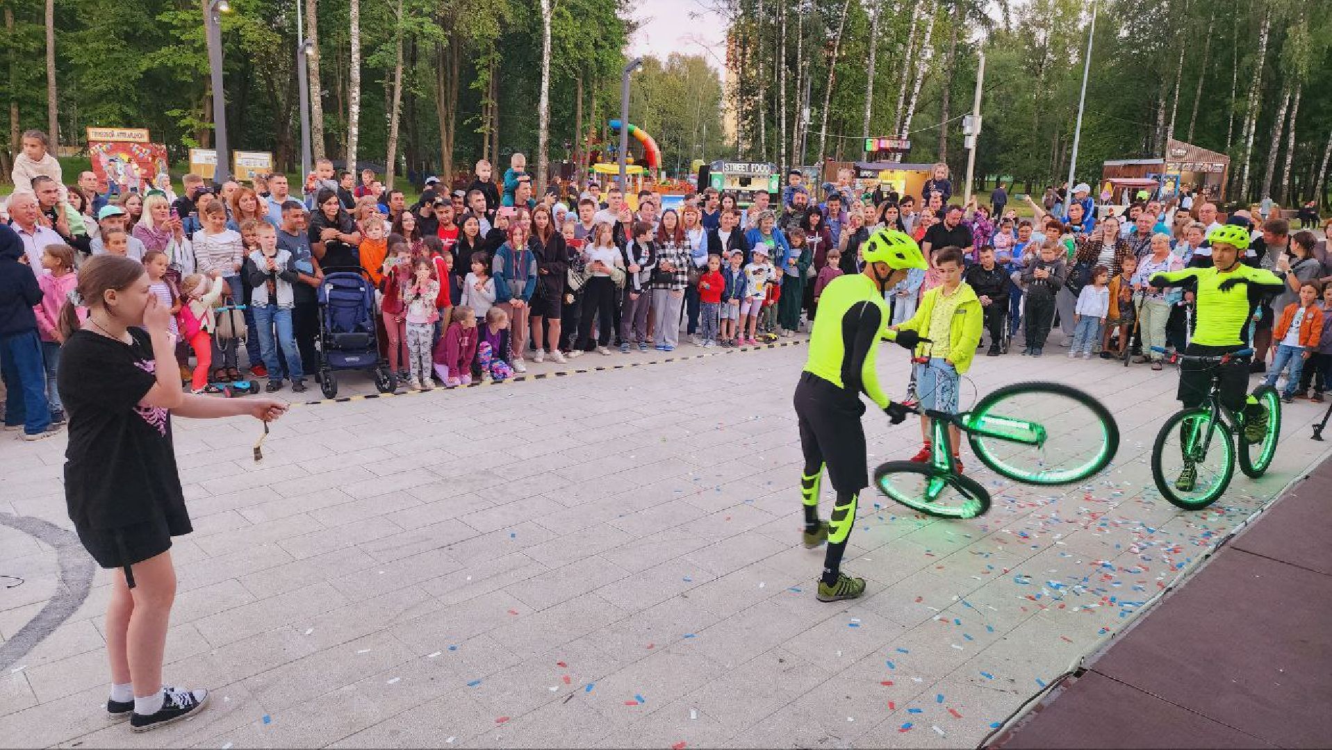 Подмосеовье, Ивантеевка, Ночь в парке, Парки Подмосковья