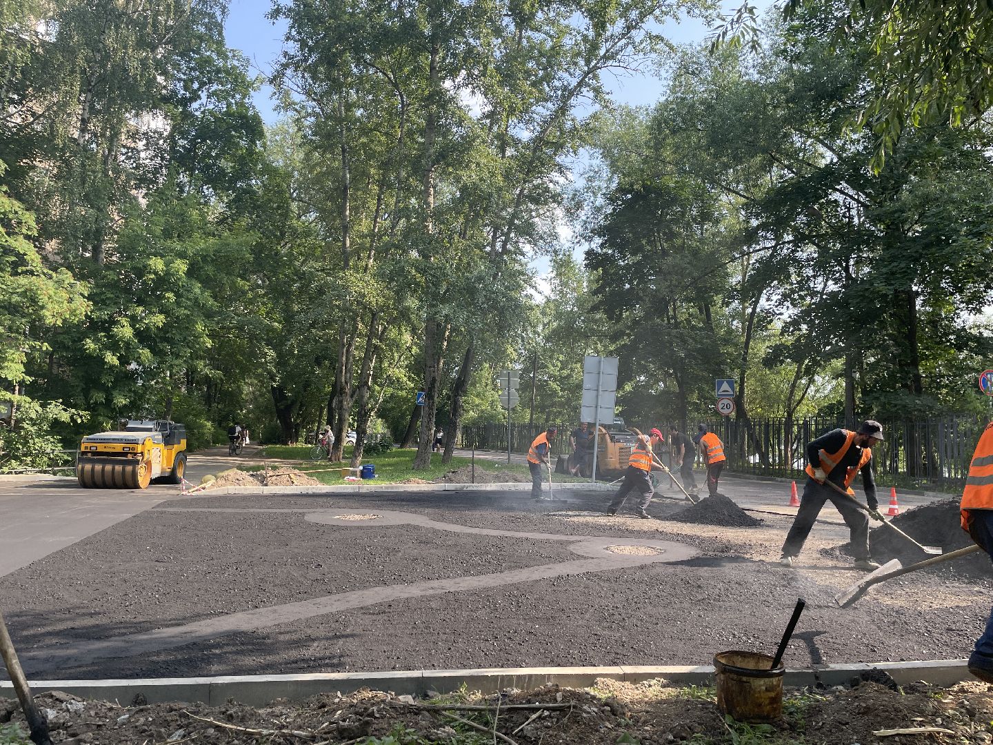 Асфальт, ремонт, парковки, Люберцы