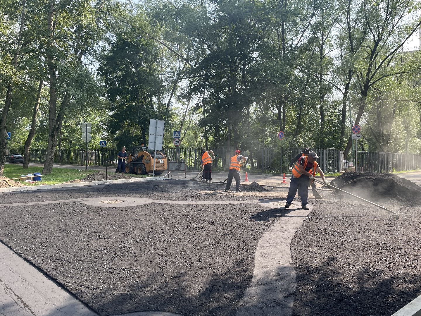 Асфальт, ремонт, парковки, Люберцы