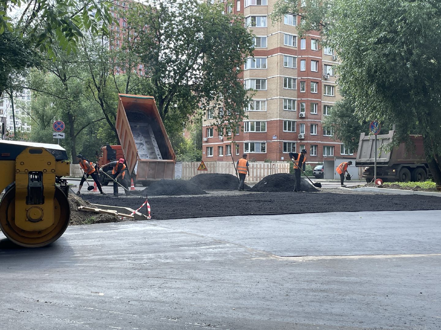 Асфальт, ремонт, парковки, Люберцы