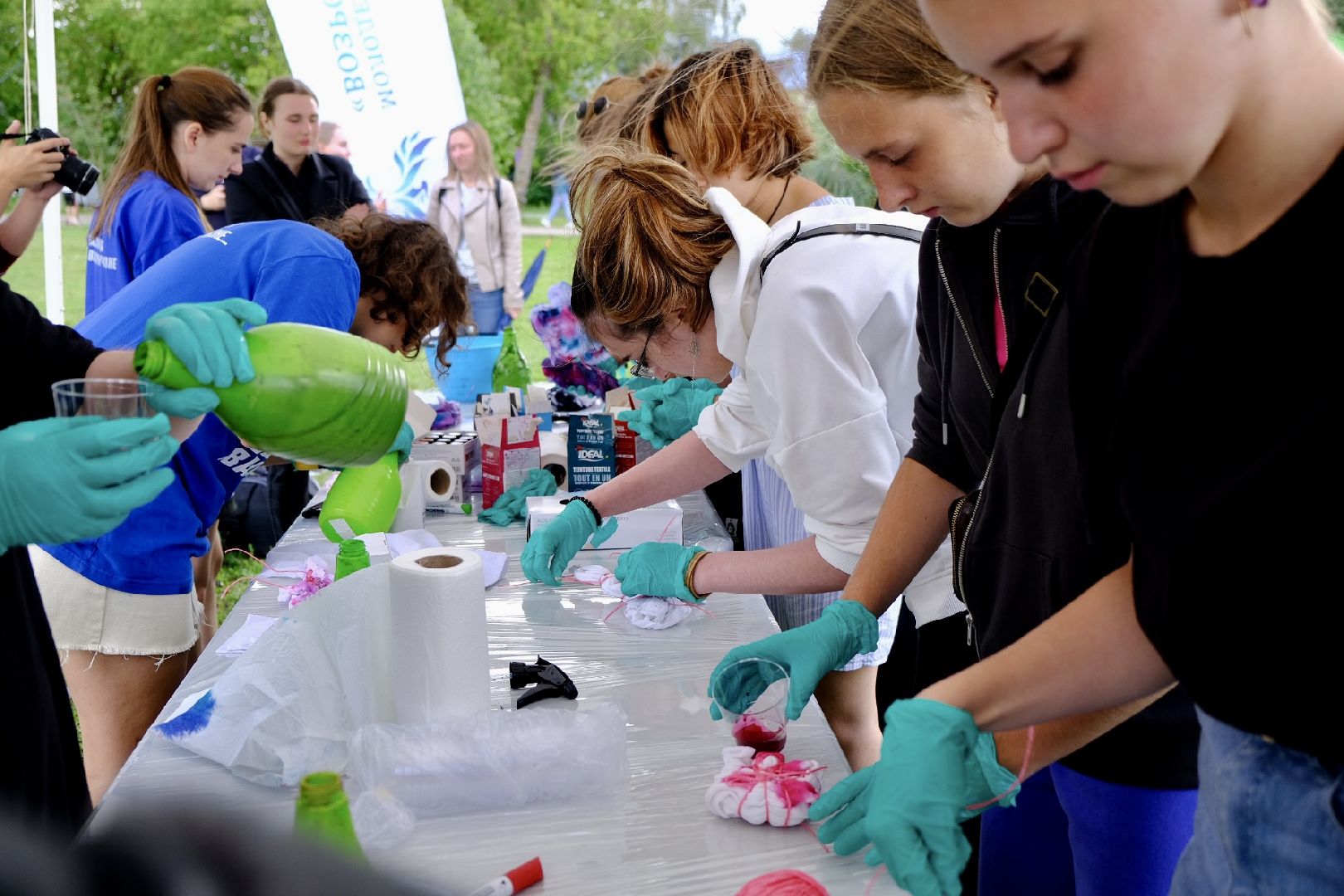 Солнечногорск, шатер, пространство, арт, волонтеры