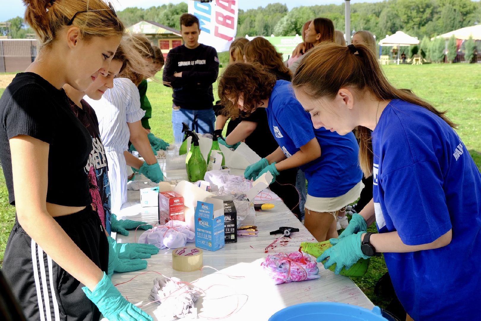 Солнечногорск, шатер, пространство, арт, волонтеры