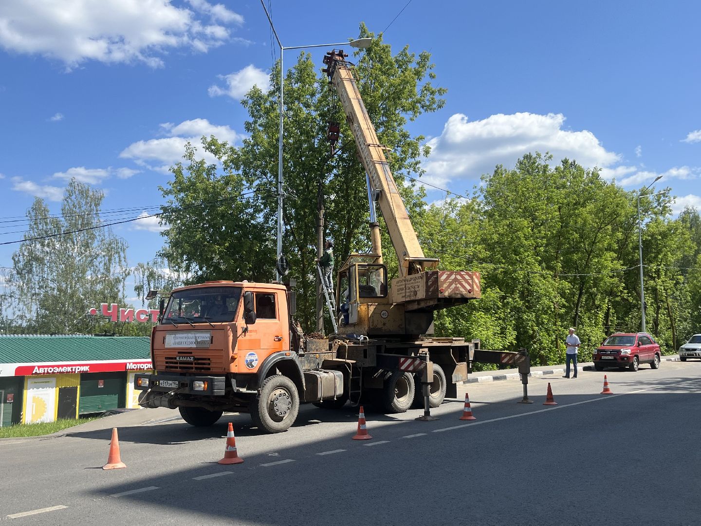 Наро-Фоминск, благоустройство, уличное освещение