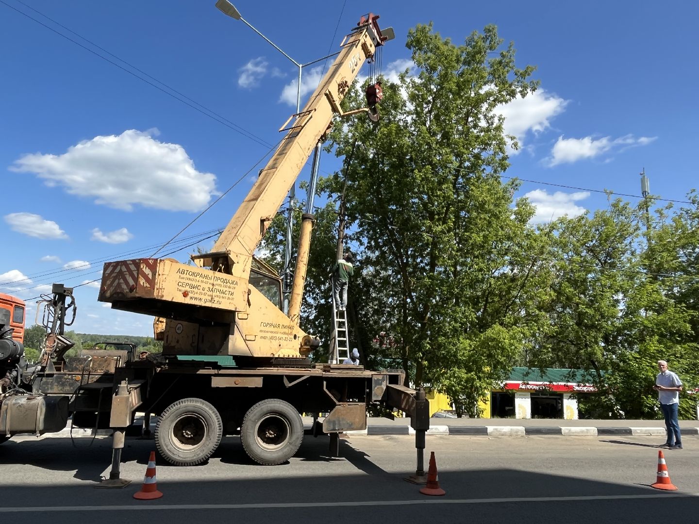 Наро-Фоминск, благоустройство, уличное освещение