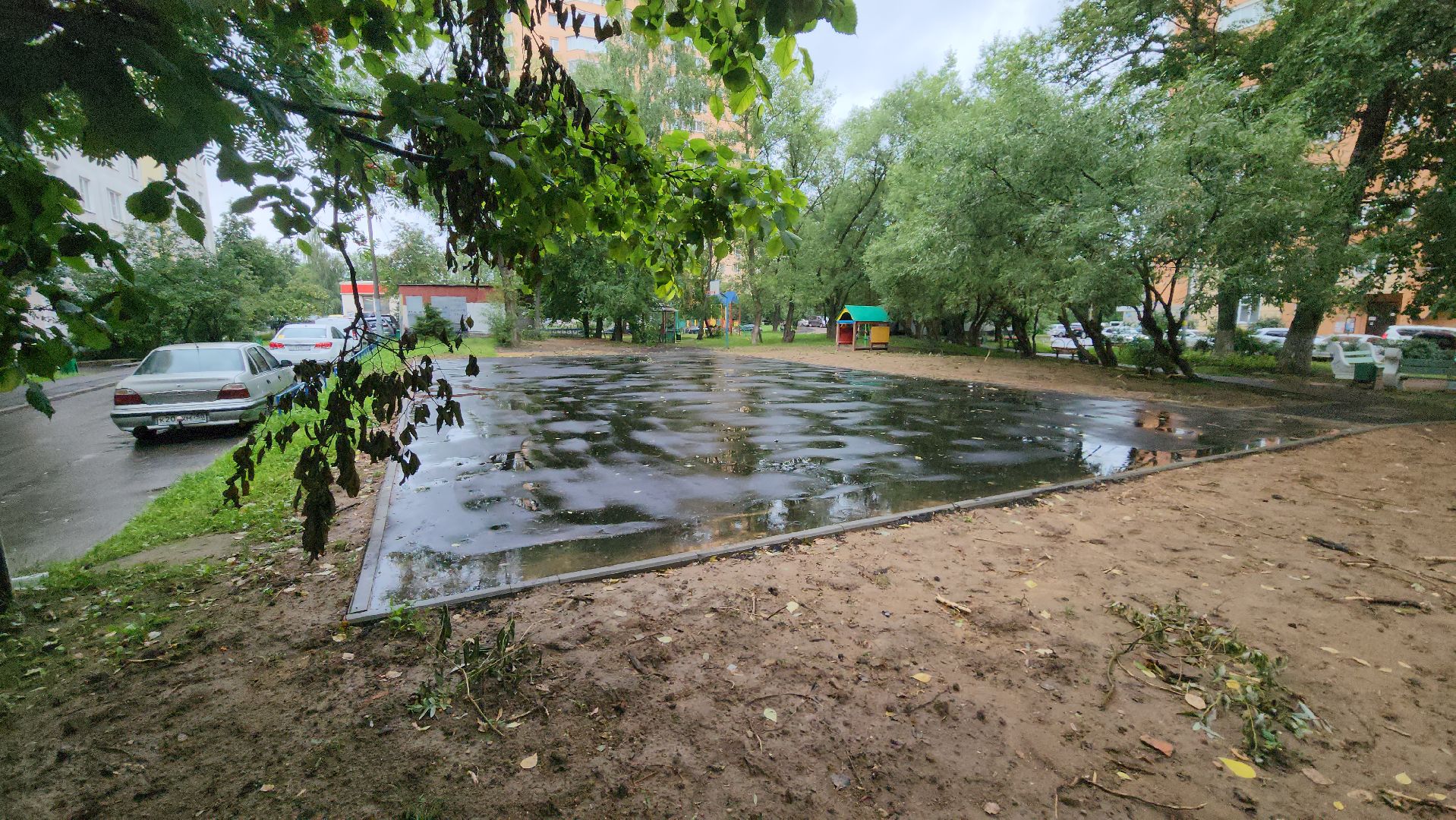 Одинцово, благоустройство, детская площадка, строительство, двор,