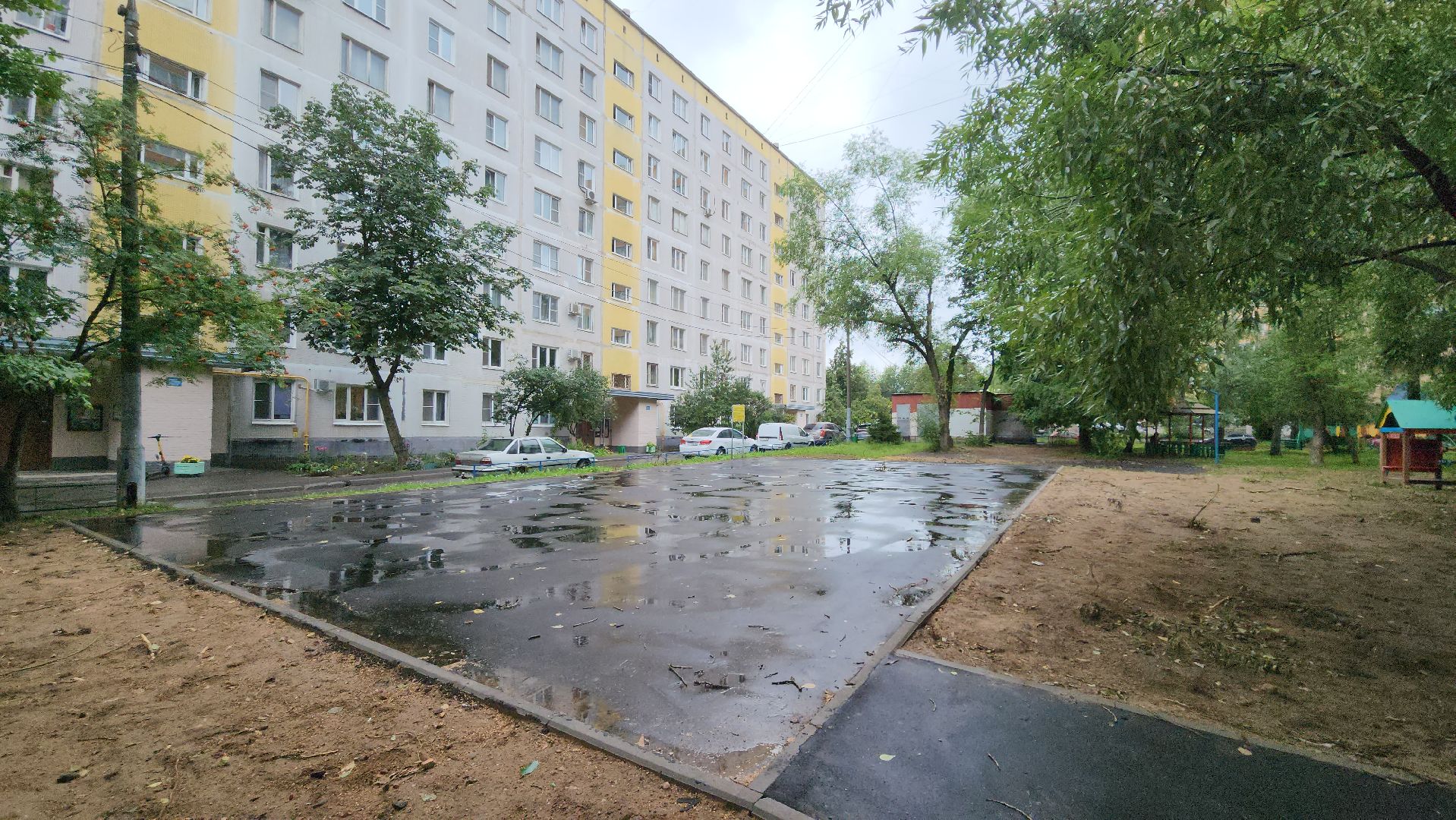 Одинцово, благоустройство, детская площадка, строительство, двор,