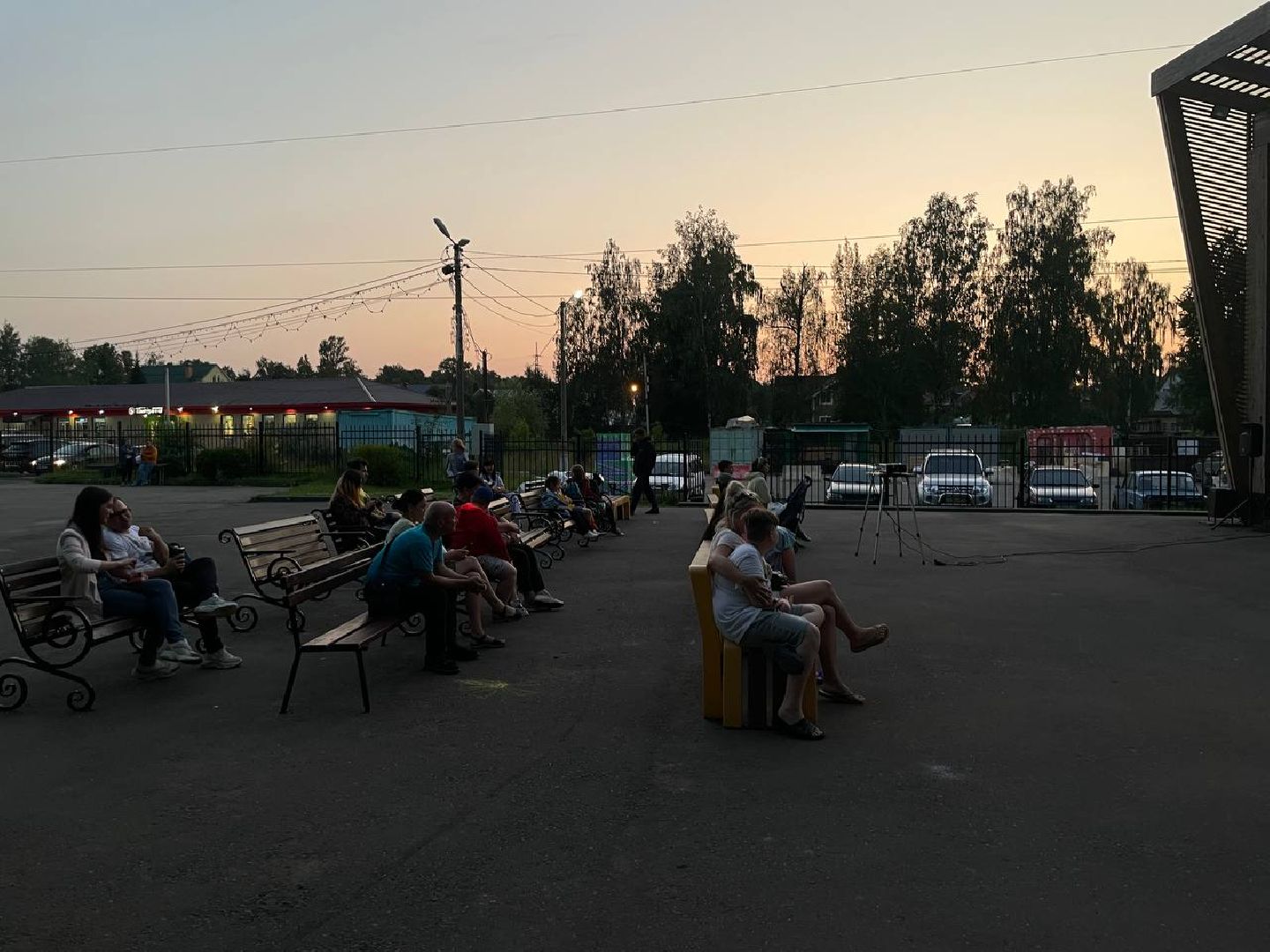 Сергиево-Посадский городской округ, Сергиев Посад, Парки, Кино в парках, Лето в Подмосковье, Кинопоказ