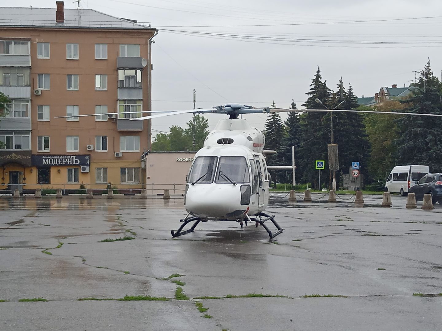 вертолёт, санавиация, Жуковская, ГКБ, МОНИКИ