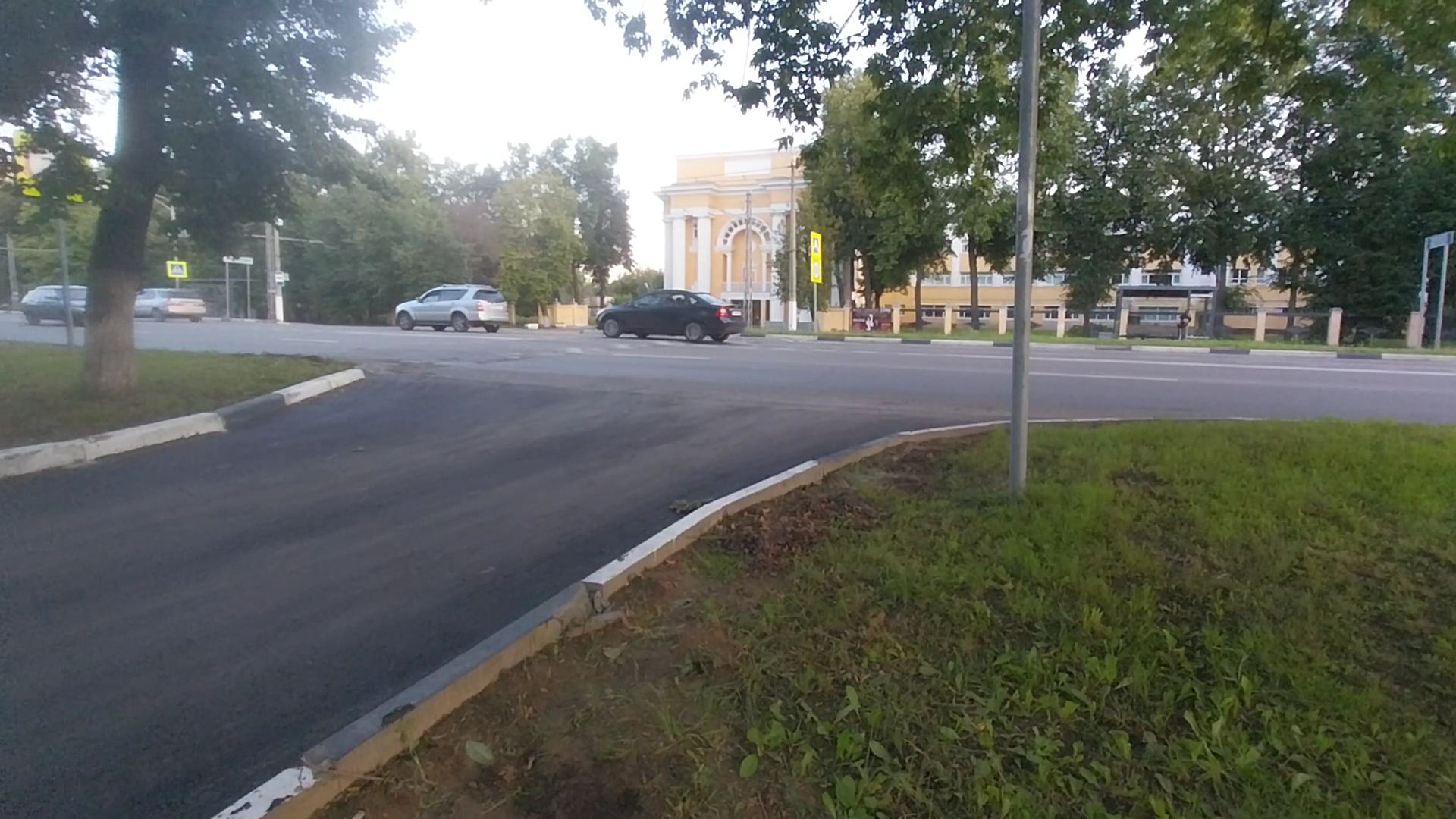 Коломна, дороги, новый асфальт