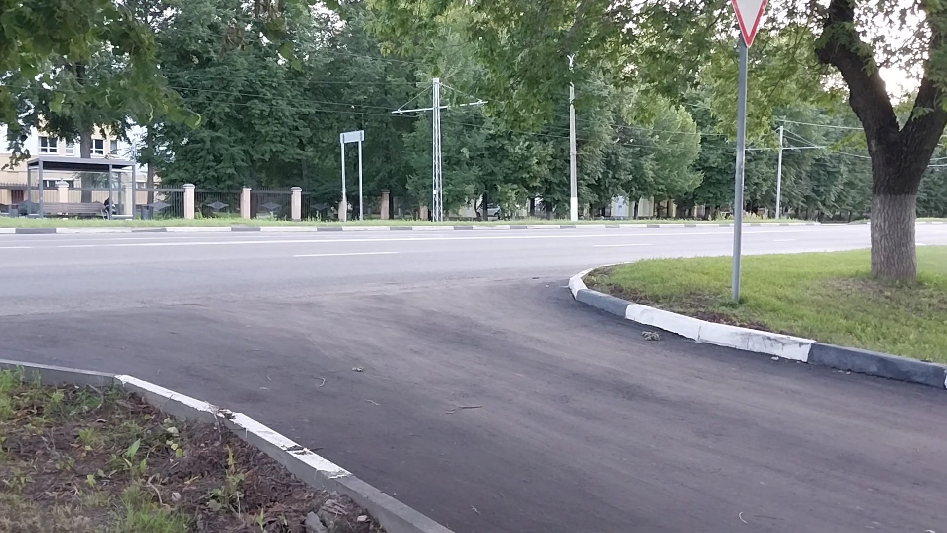 Коломна, дороги, новый асфальт