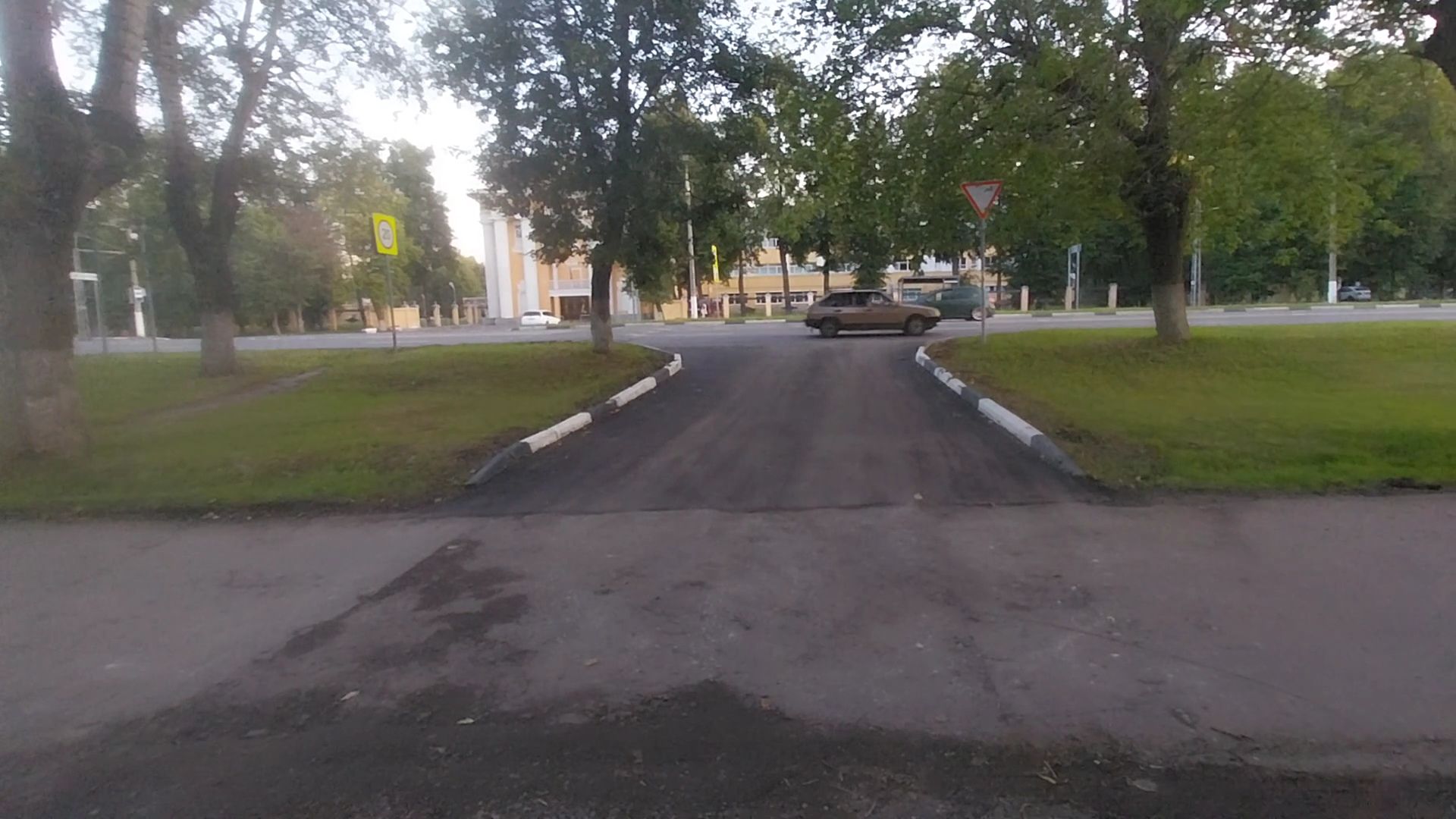 Коломна, дороги, новый асфальт