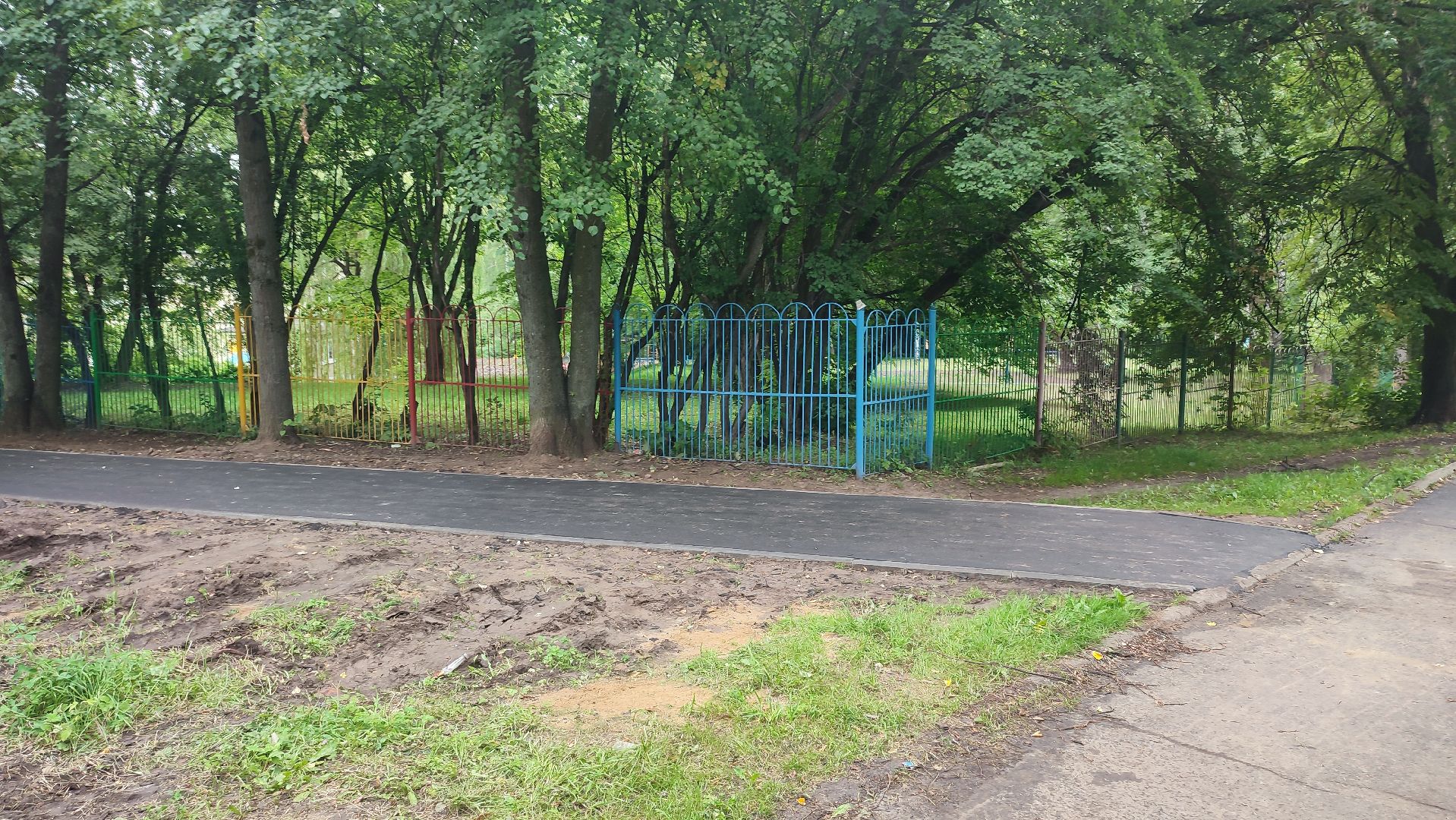 Кашира, народная тропа, пешком, благоустройство, тротуар