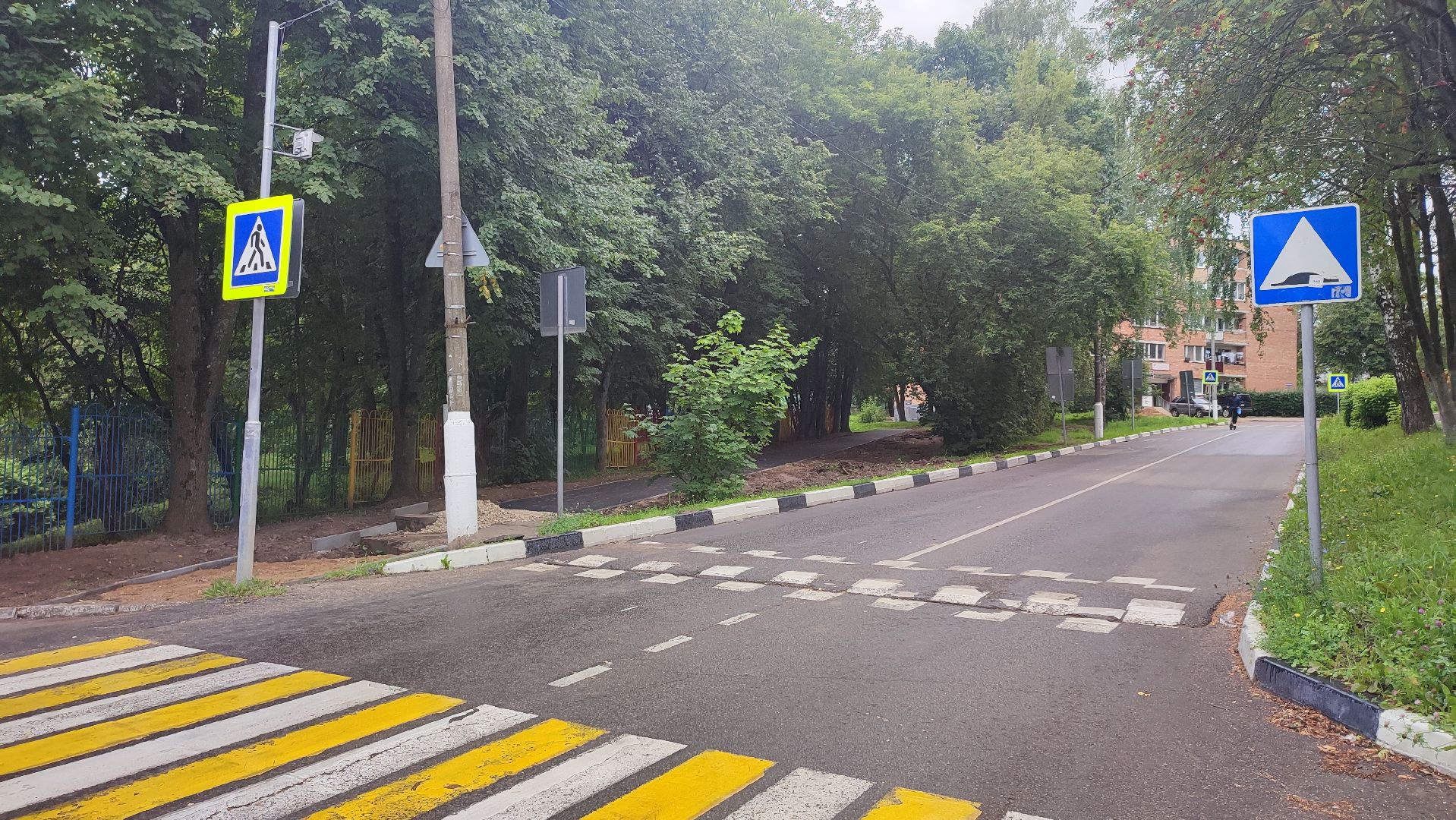 Кашира, народная тропа, пешком, благоустройство, тротуар