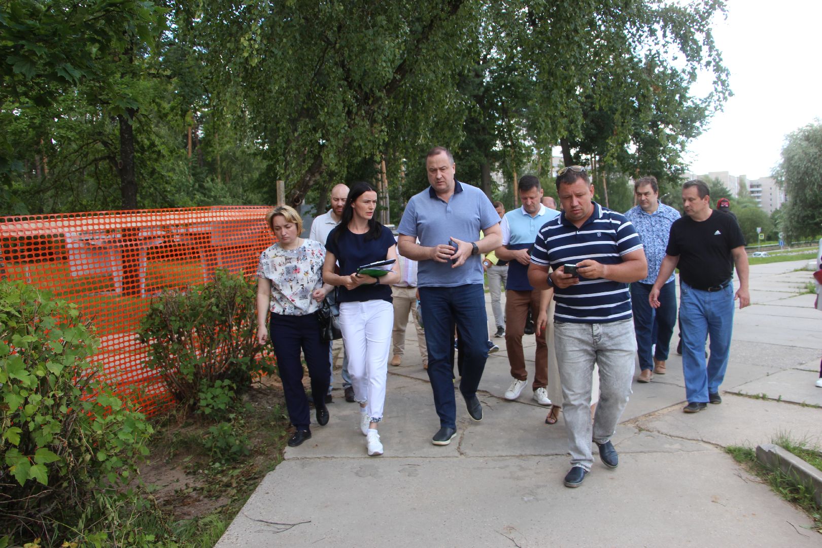 Лесной бульвар, Протвино, реконструкция, благоустройство, ремонт