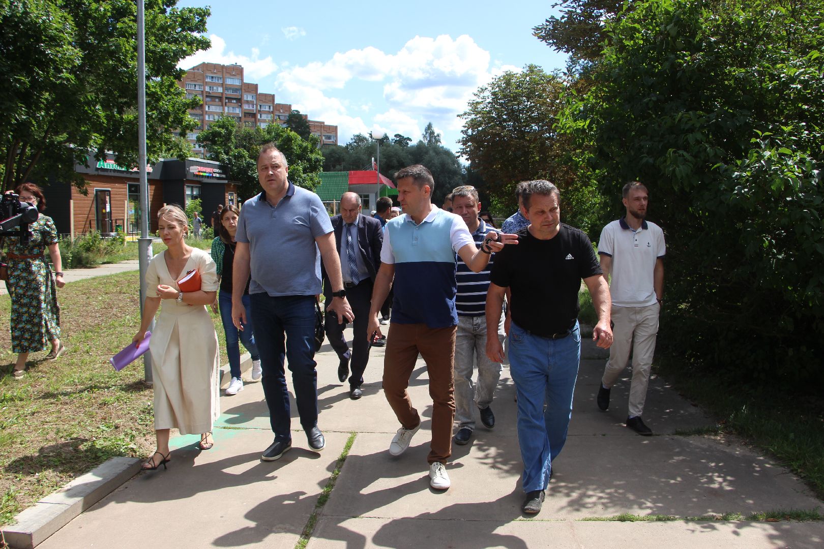 Лесной бульвар, Протвино, реконструкция, благоустройство, ремонт
