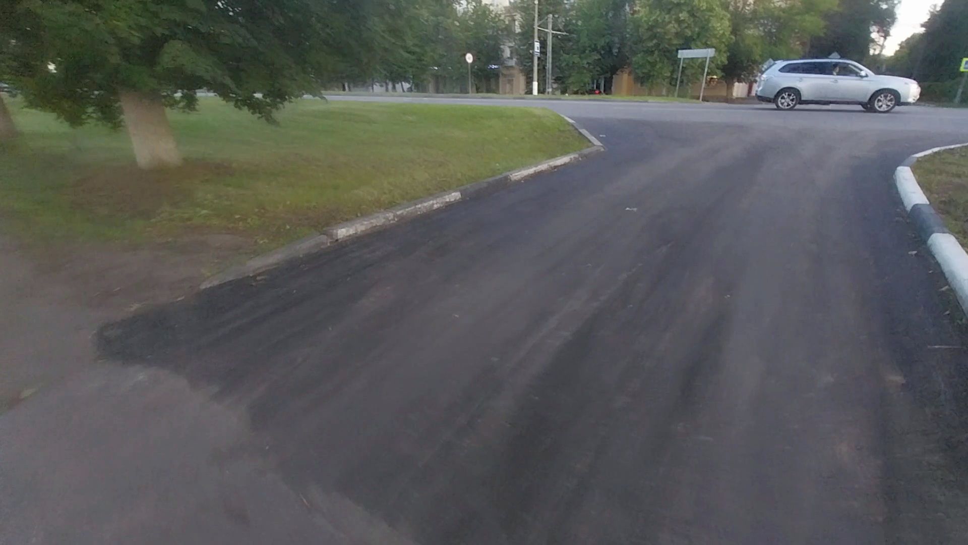 Коломна, дороги, новый асфальт