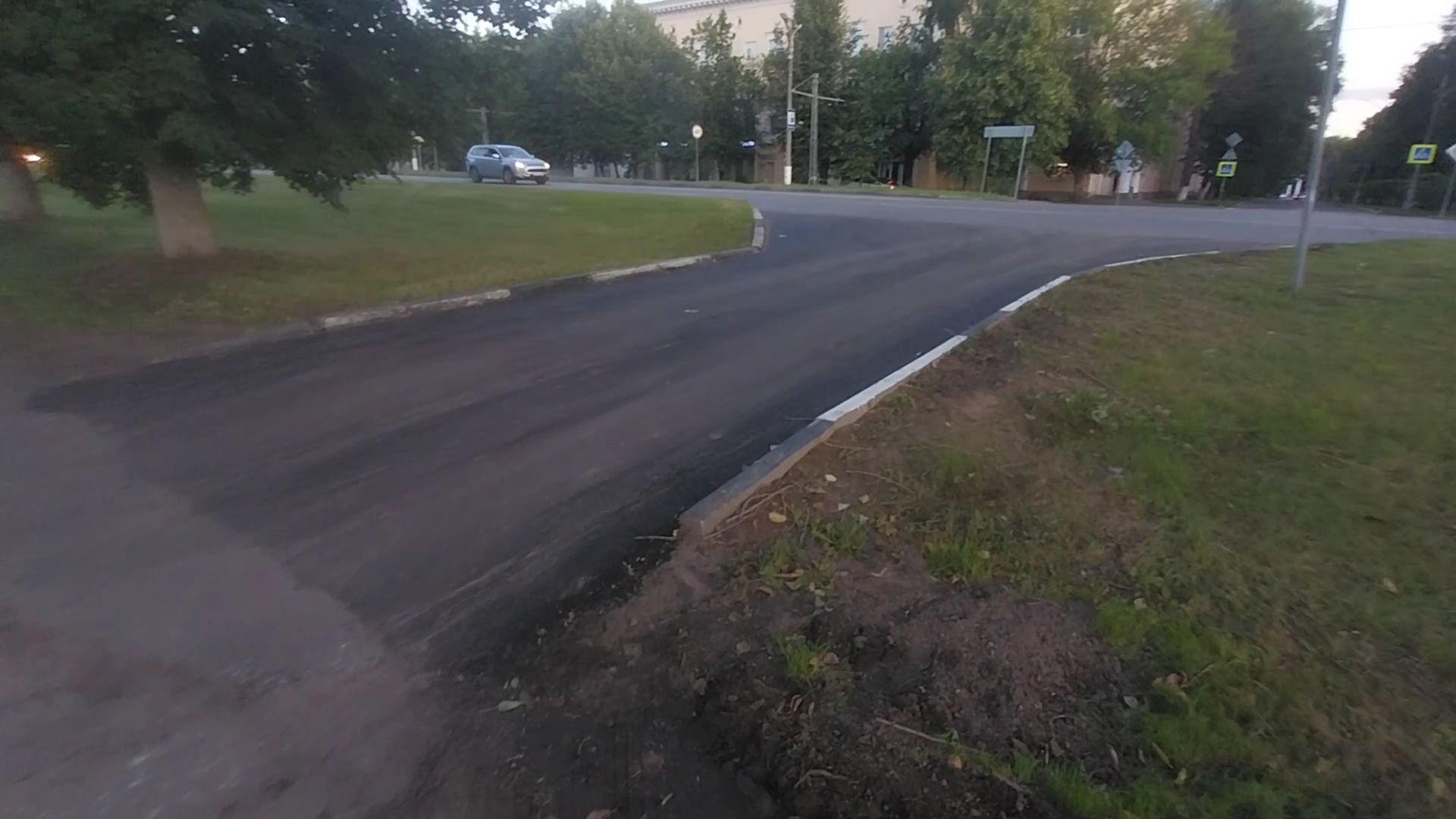 Коломна, дороги, новый асфальт