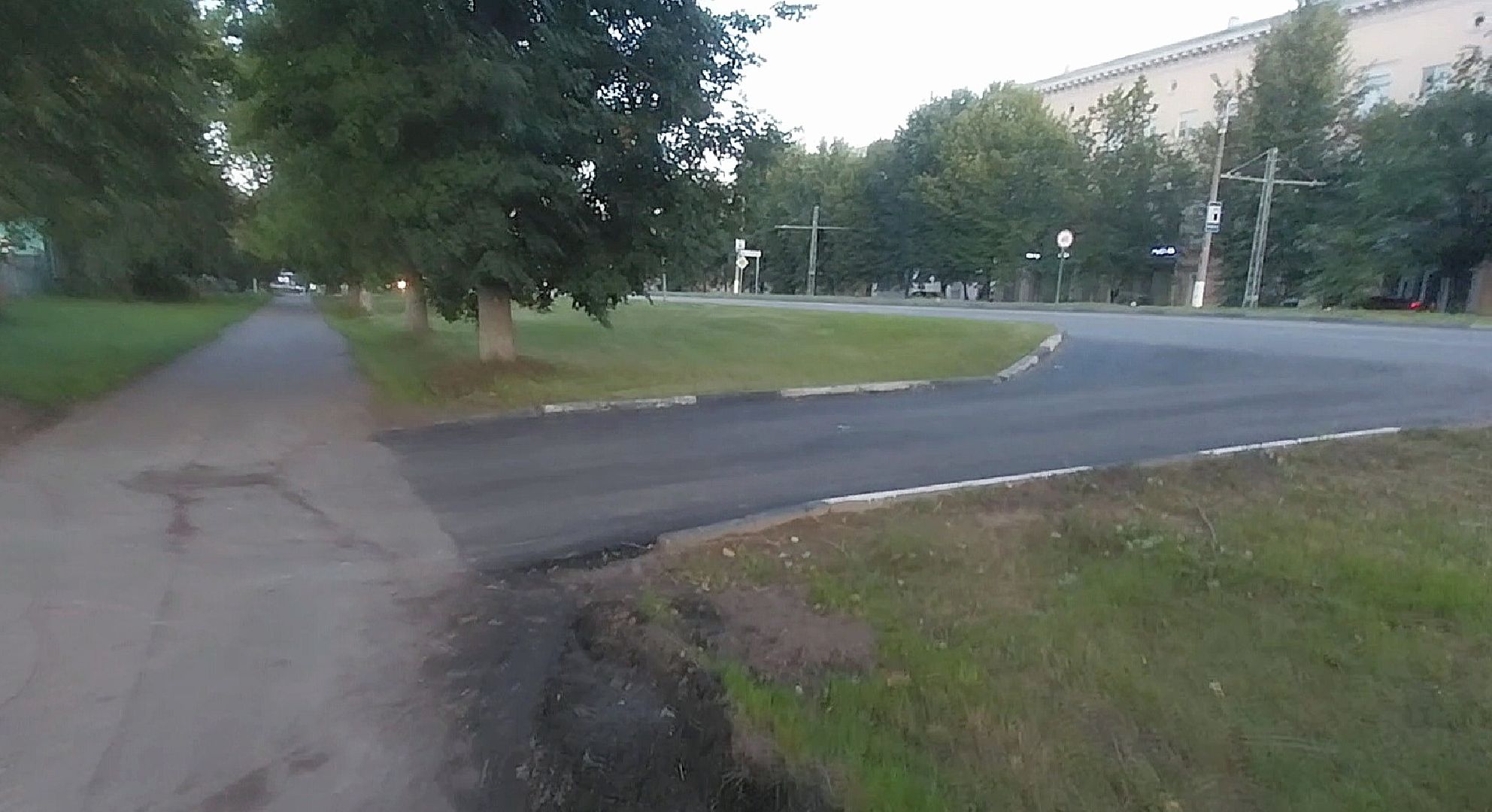 Коломна, дороги, новый асфальт