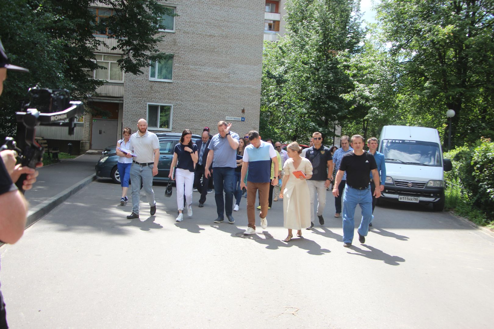 пешеходная магистраль, благоустройство, строительство, Протвино, Северный проезд