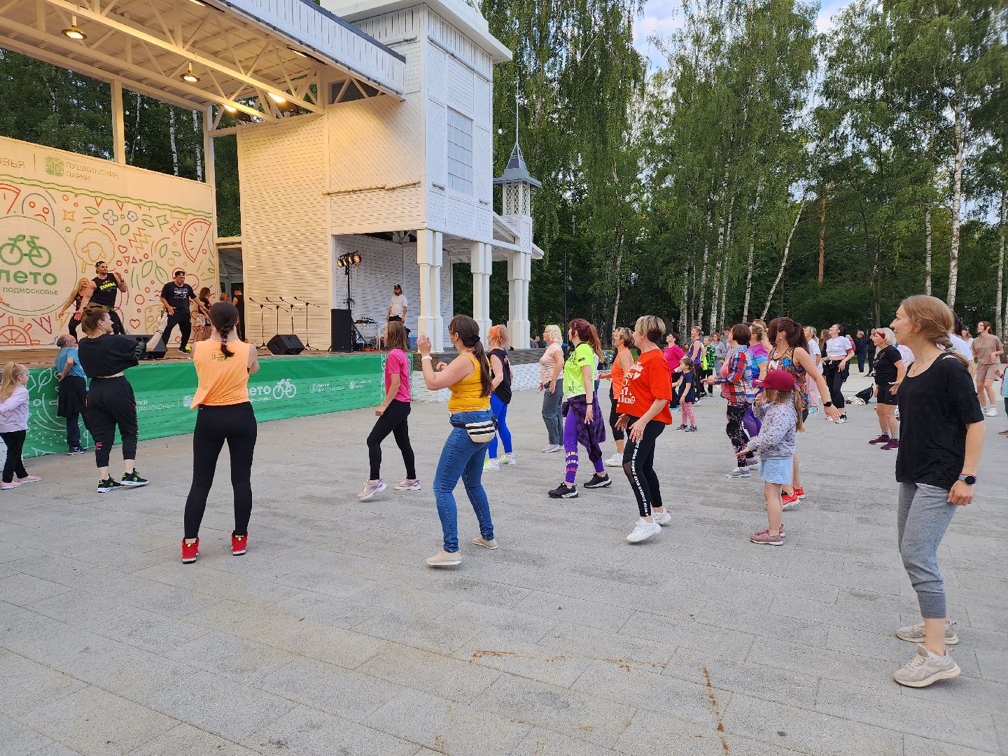 концерт, лето в Подмосковье, доброе дело