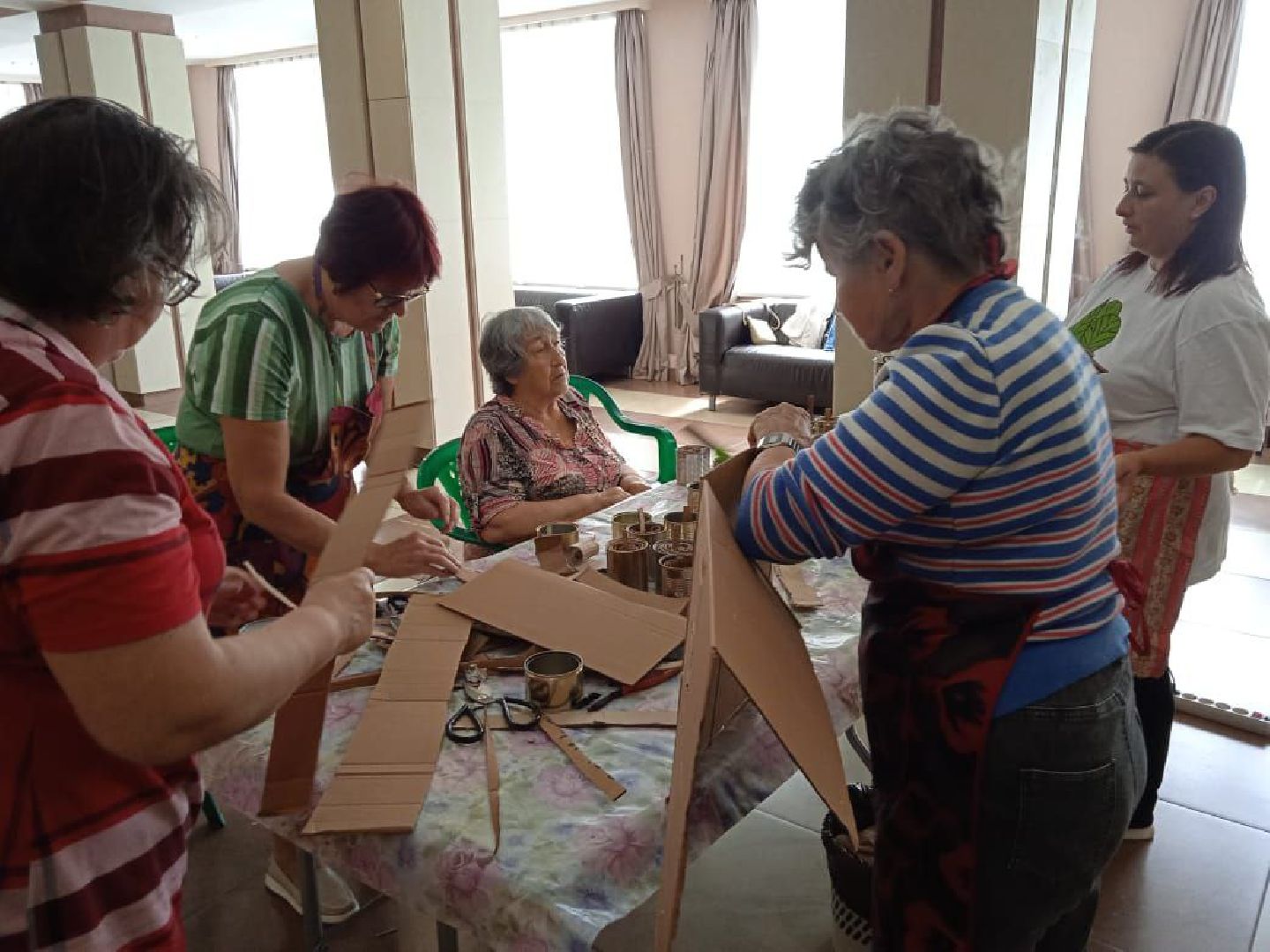 доброе дело, дети, пенсионеры