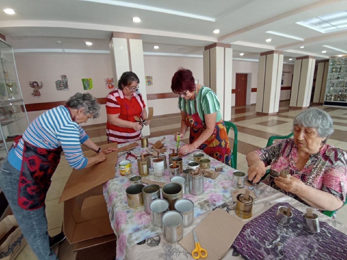 доброе дело, дети, пенсионеры