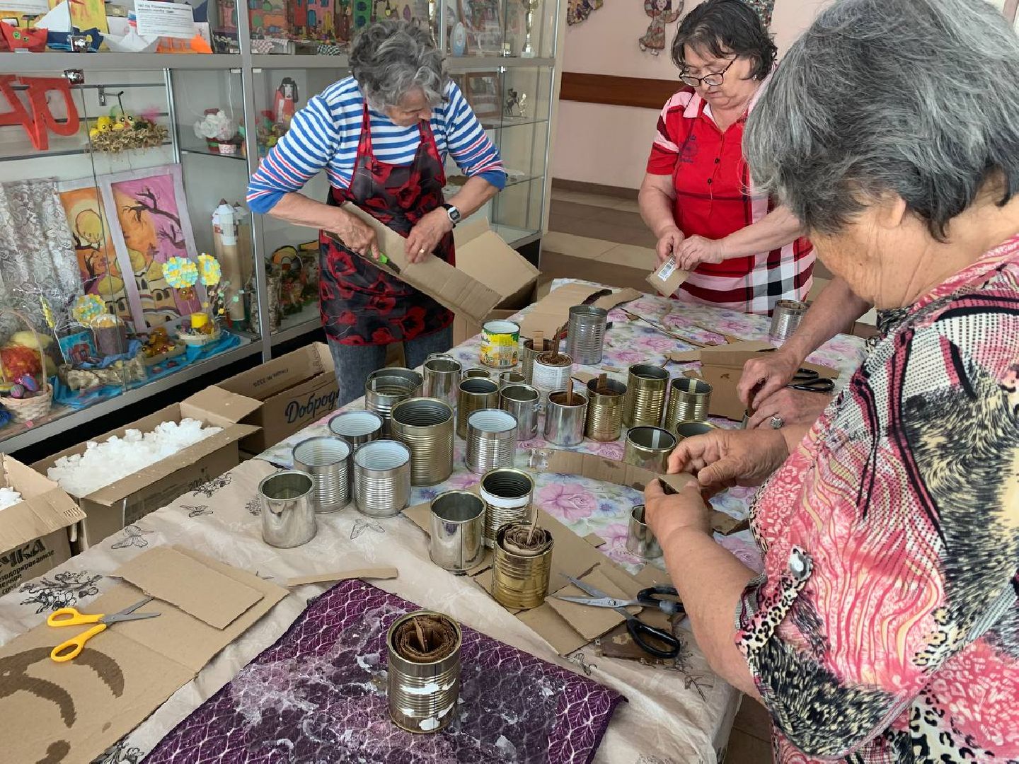 доброе дело, дети, пенсионеры