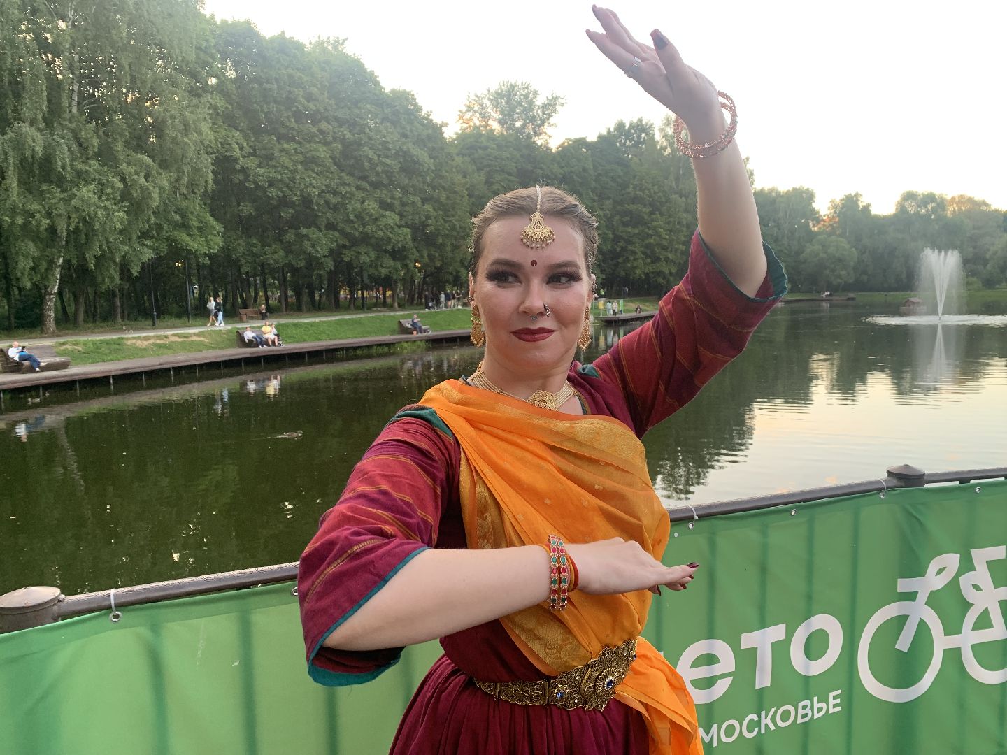 Восточные танцы, Красногорск, катхак, творчество, культура, лето в подмосковье,