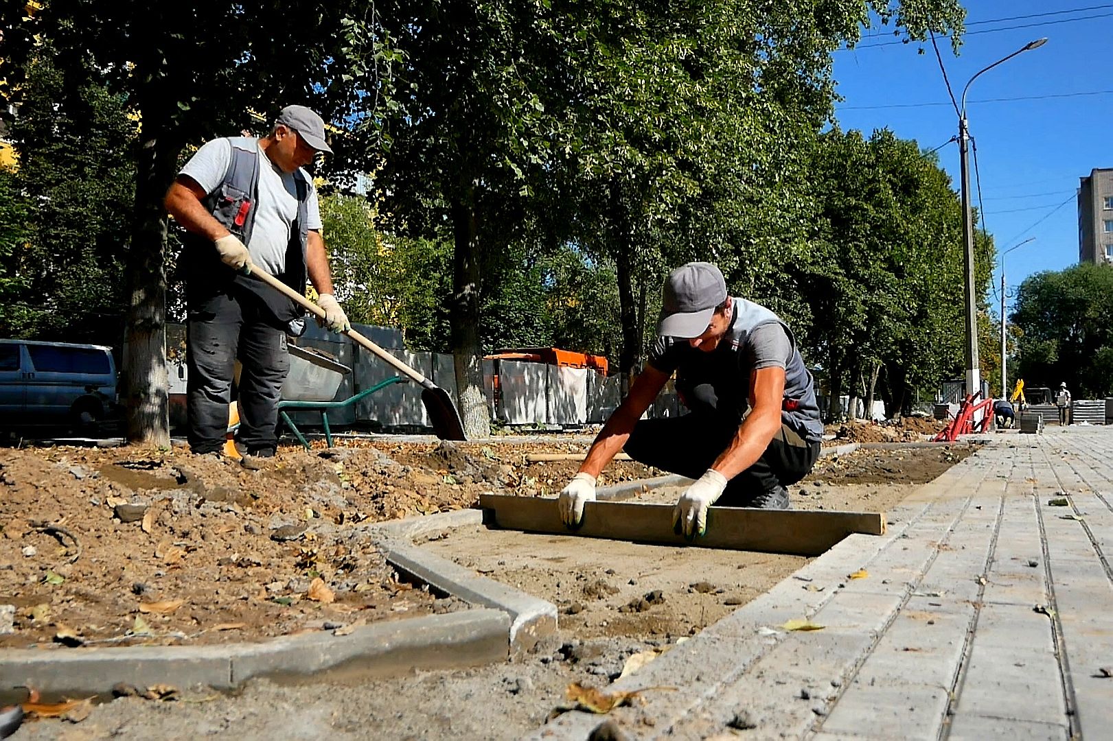 Подольск, сквер