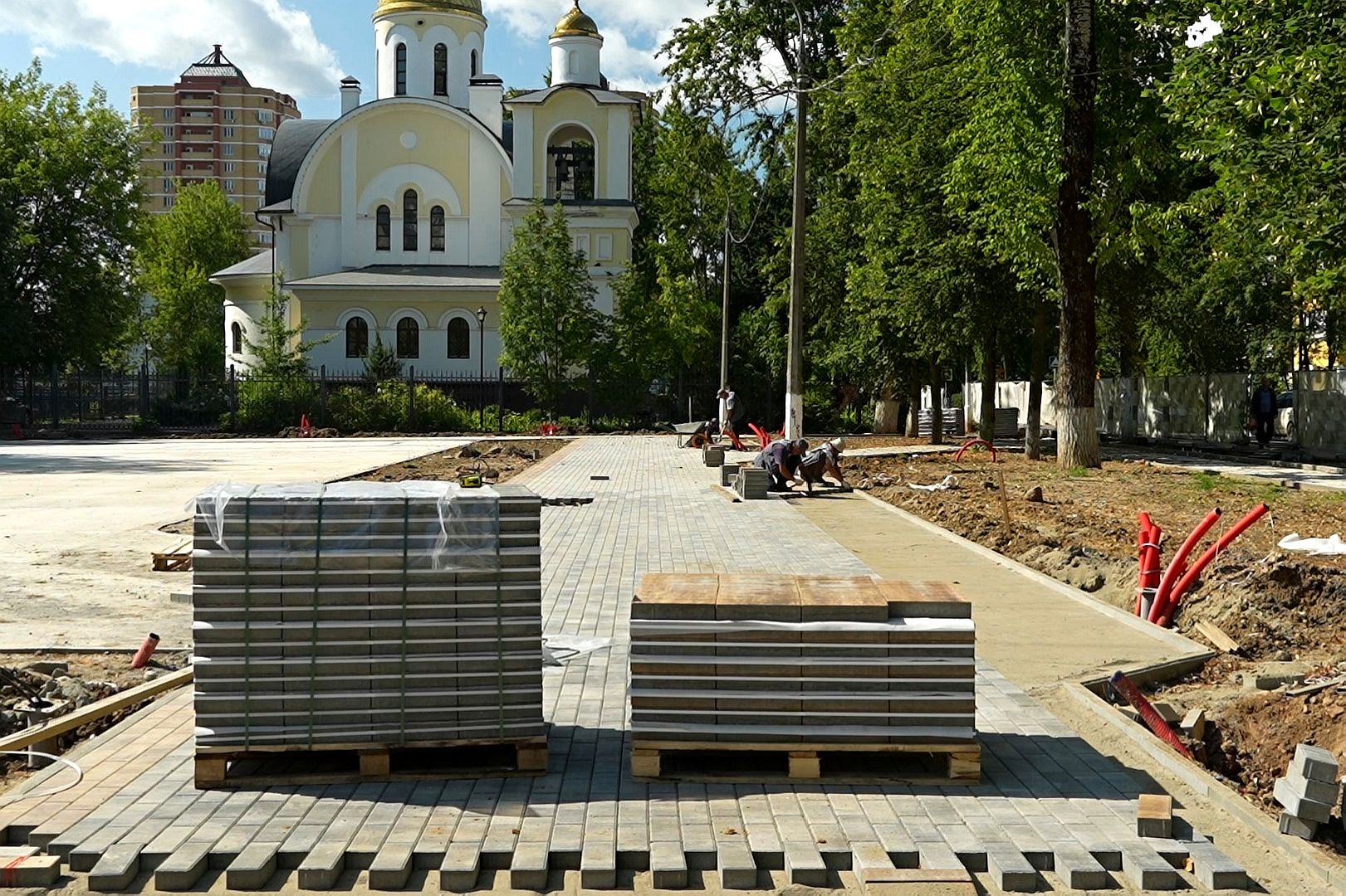 Подольск, сквер