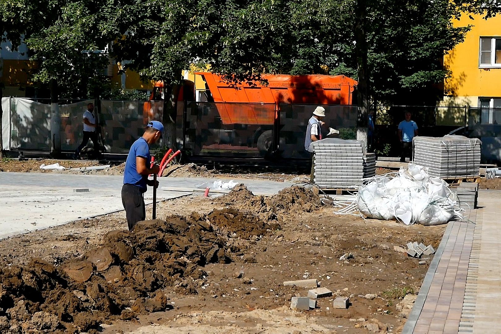 Подольск, сквер