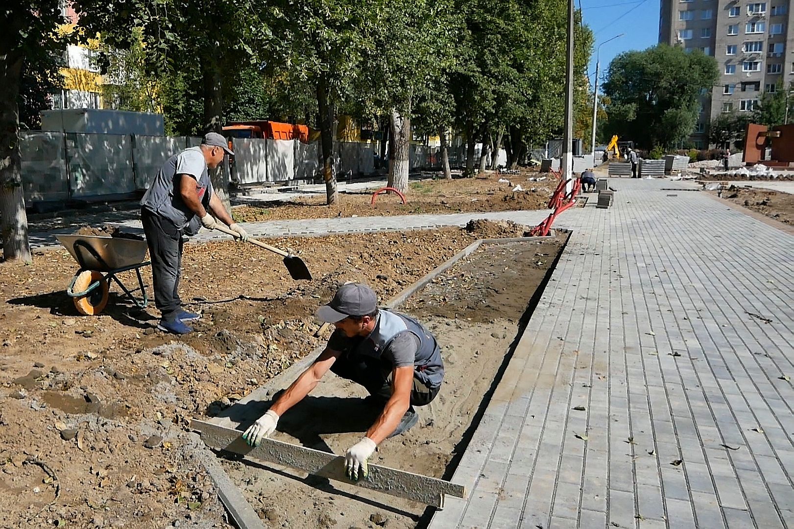 Подольск, сквер