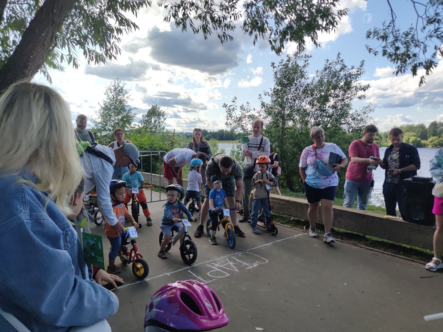 Скейт-парк, набережная, День города, Дубна