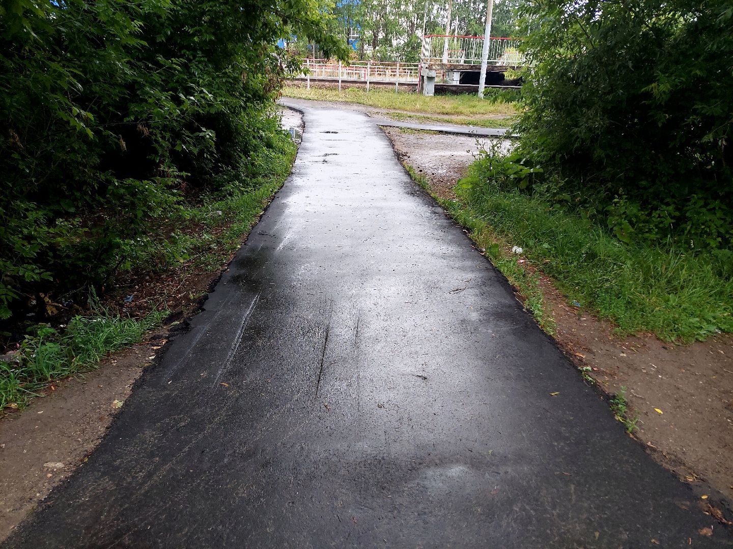 благоустройство, железная дорога, жители