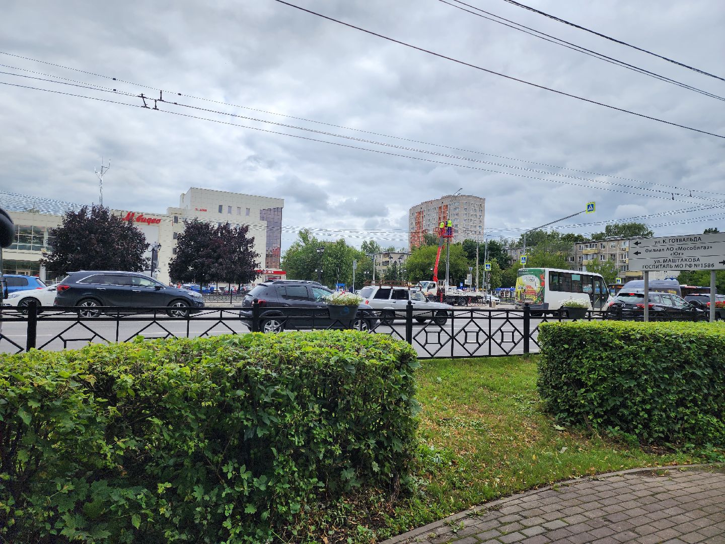 Подольск, освещение, уличное освещение, фонари, лампы