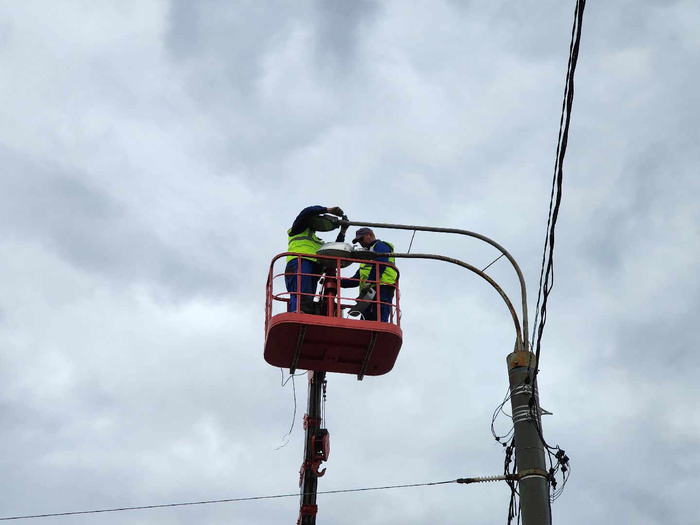 Подольск, освещение, уличное освещение, фонари, лампы