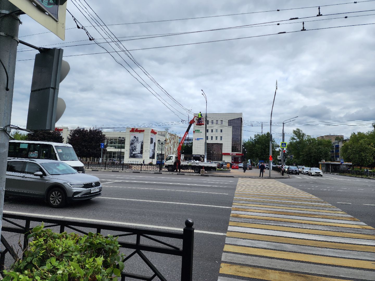 Подольск, освещение, уличное освещение, фонари, лампы