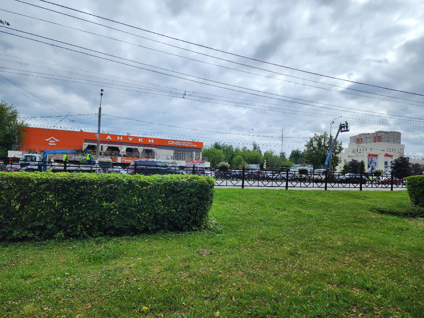 Подольск, освещение, уличное освещение, фонари, лампы