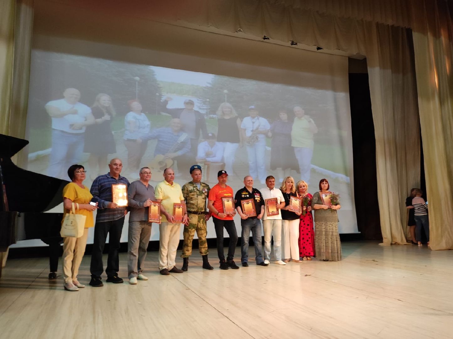 Руза, реабилитация, центр имени Лиходея, концерт, ветераны,