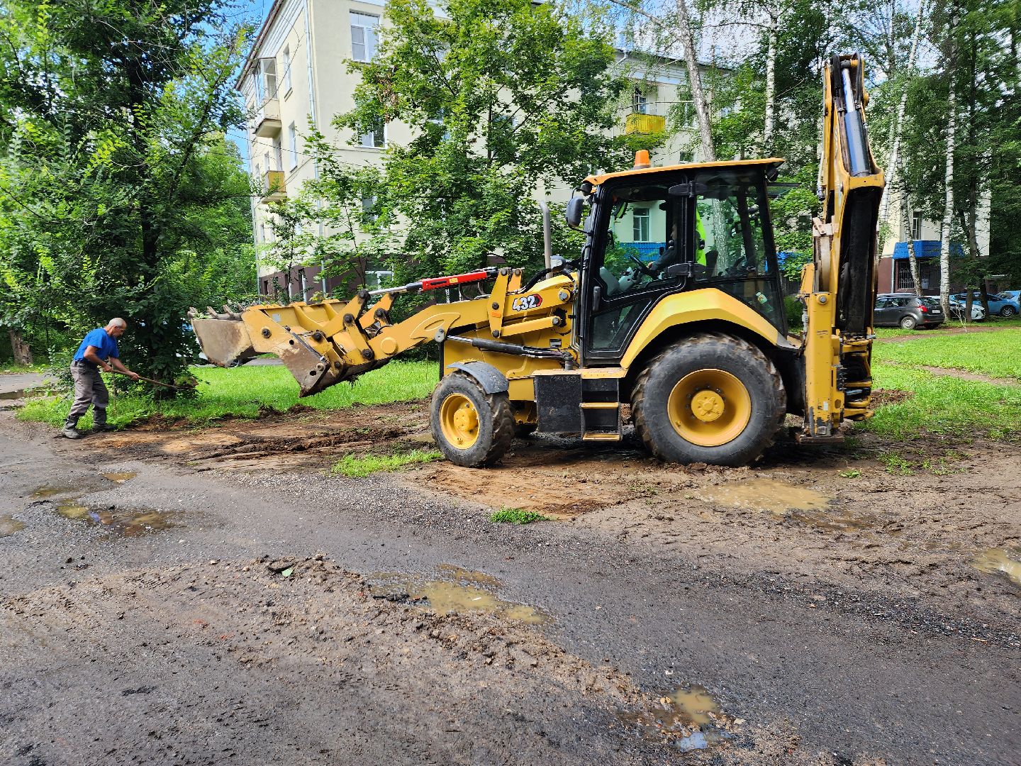 двор, доброе дело, Пушкино, ЖКХ
