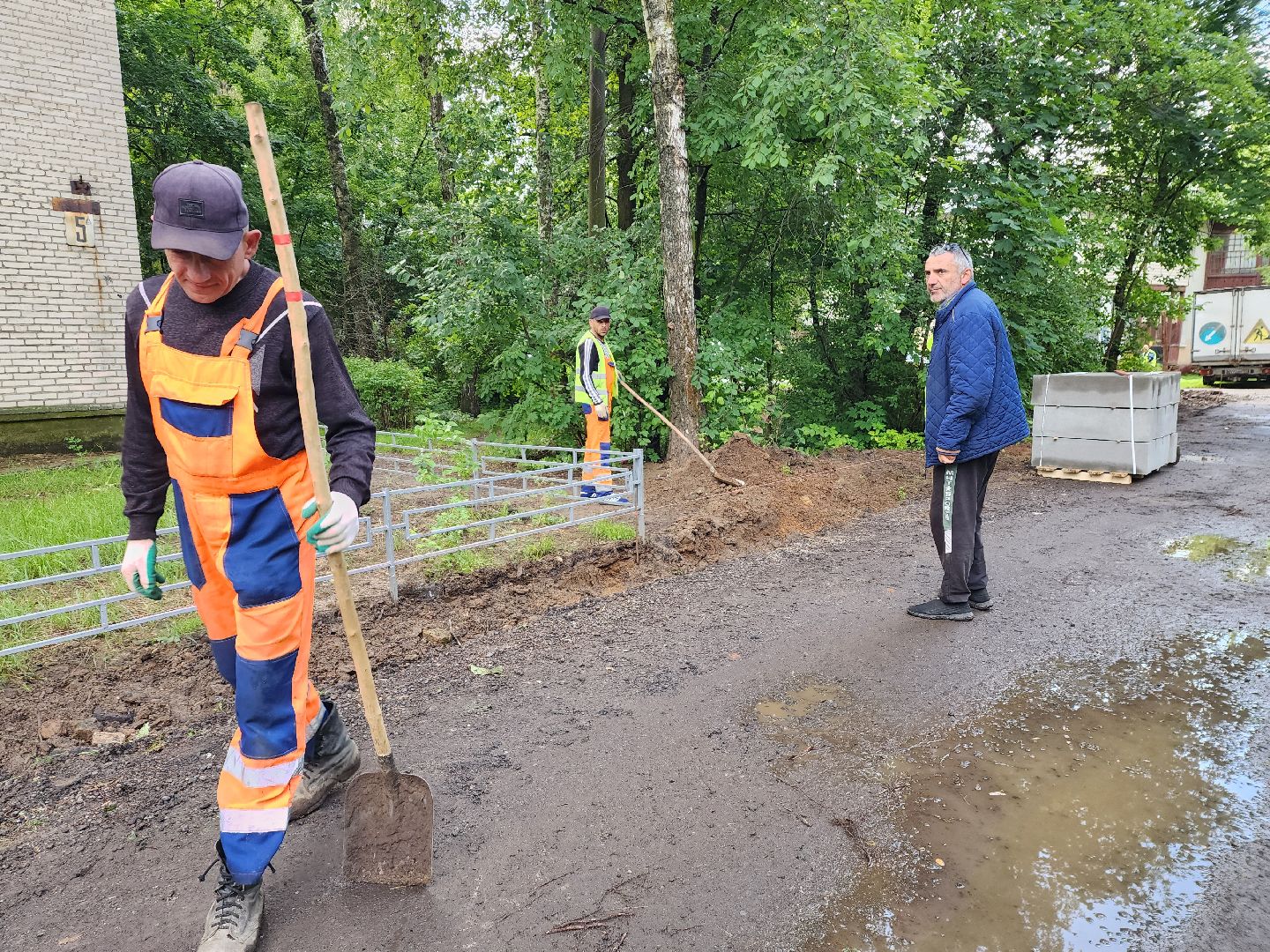двор, доброе дело, Пушкино, ЖКХ