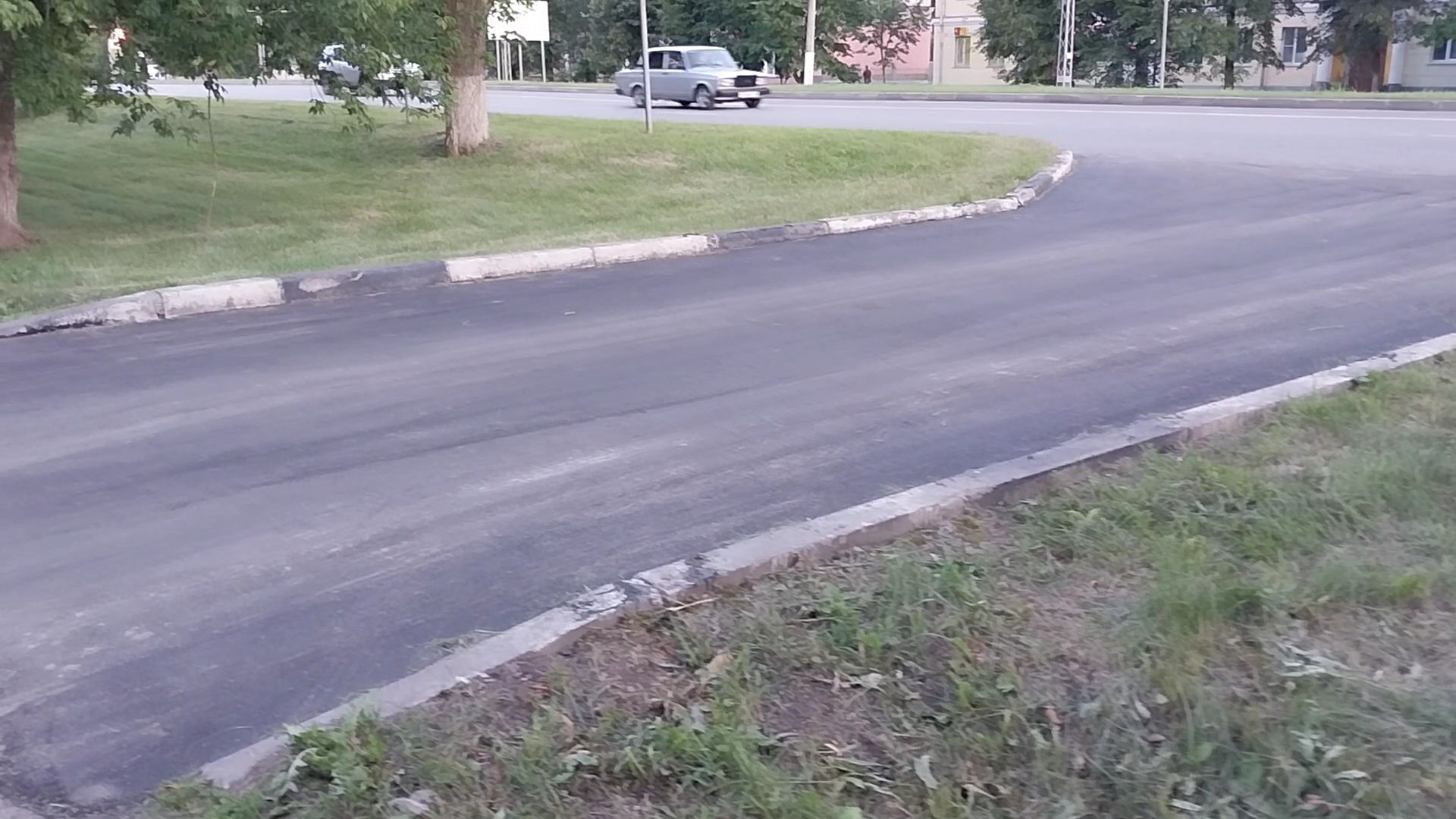 Коломна, дороги, новый асфальт