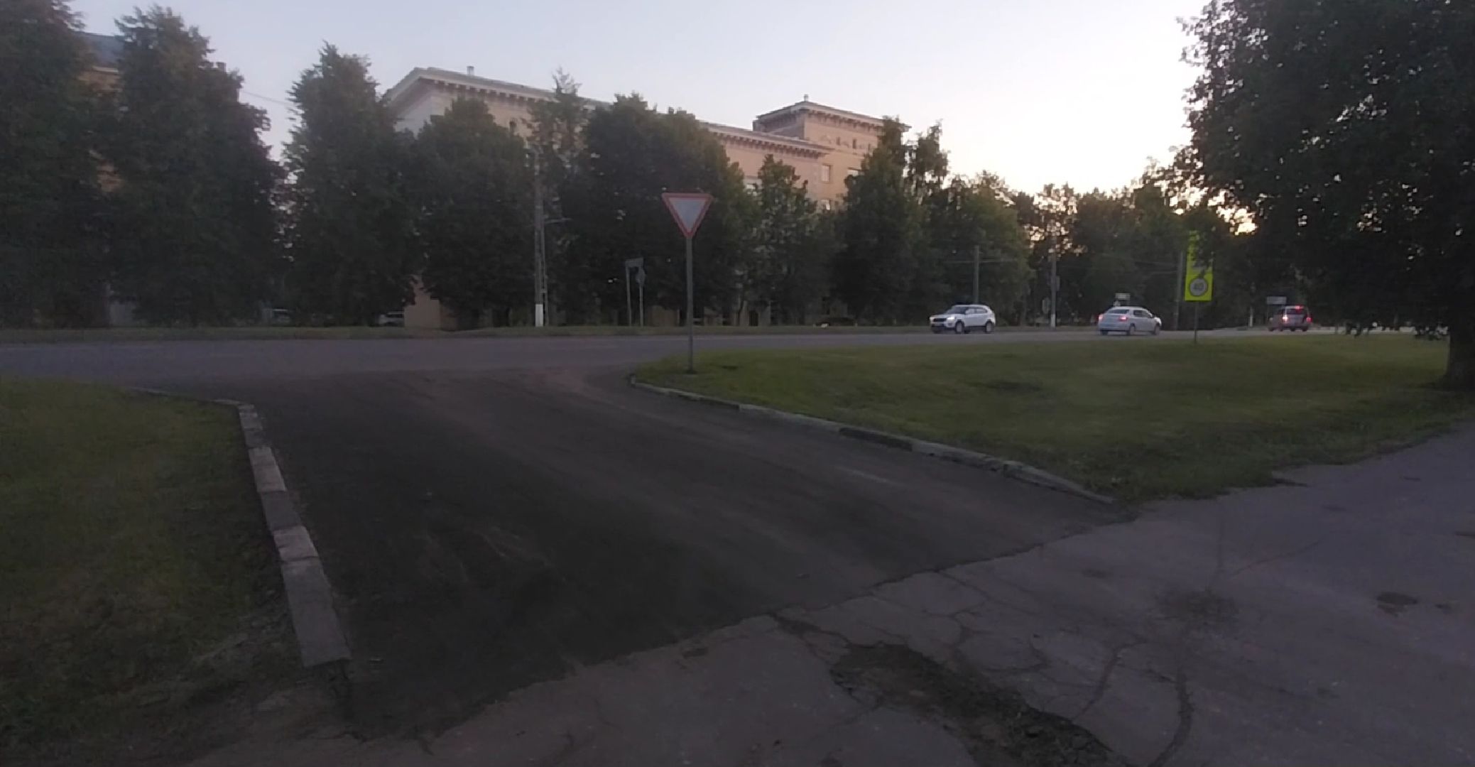 Коломна, дороги, новый асфальт