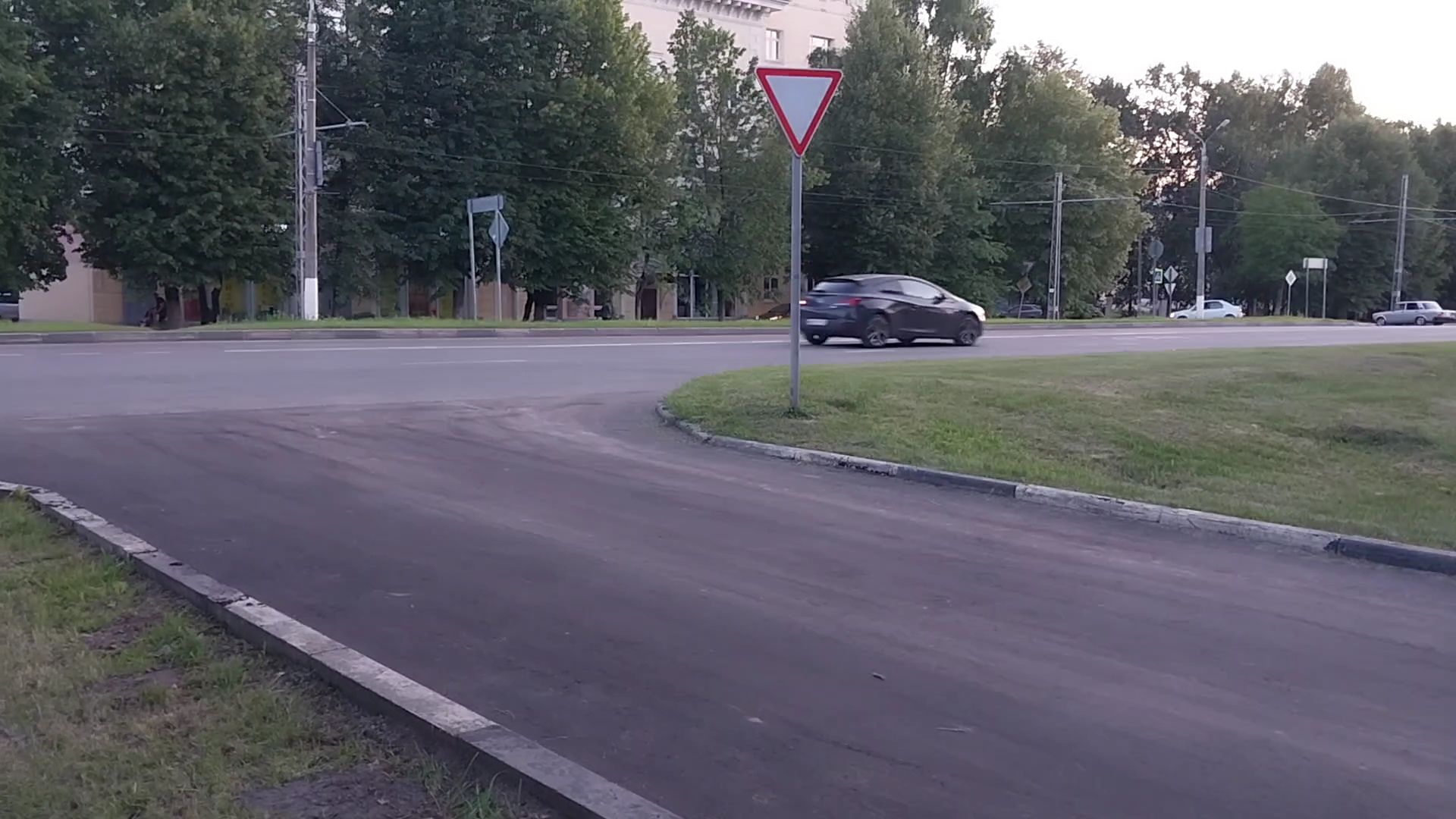 Коломна, дороги, новый асфальт