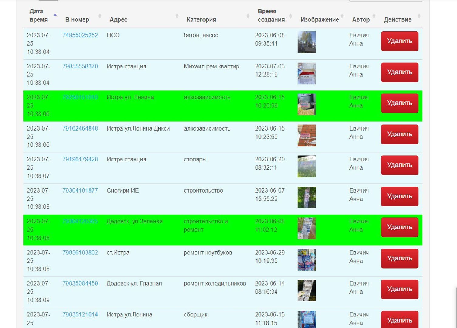 реклама, нарушение, истра