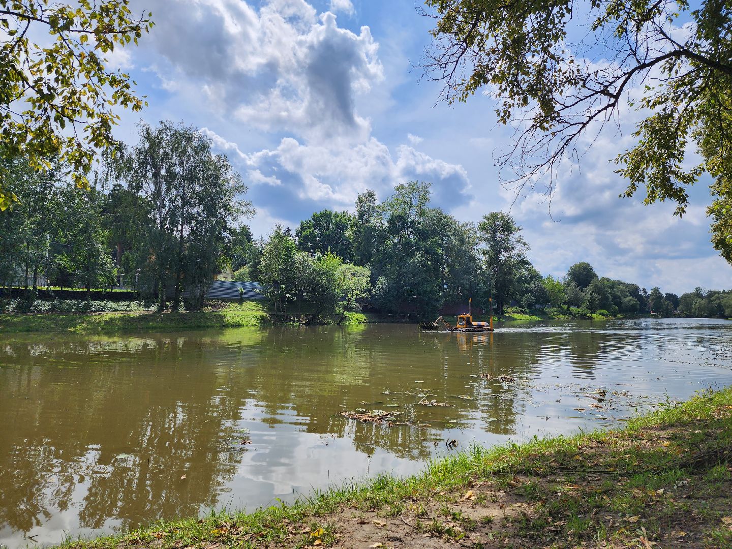 Одинцово, экология, пруд, очистка, губернатор,