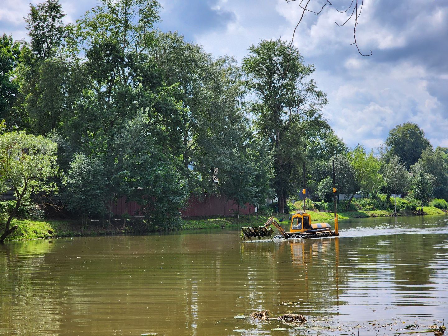 Одинцово, экология, пруд, очистка, губернатор,